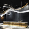 Large Project Glass Chandelier