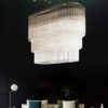 Custom Modern Glass Chandelier