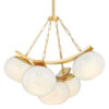 5 Lights Globe Chandelier