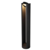 Black Minimalist Bollard Light