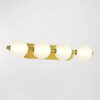 4 Lights Glass Bath Lights