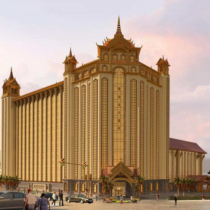 Наш проект индивидуального освещения в отеле-казино в Коканге