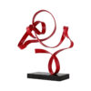 Red Ribbon Art Ornament