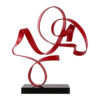 Red Ribbon Art Ornament