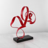 Red Ribbon Art Ornament