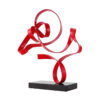Red Ribbon Art Ornament