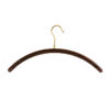 Walnut Brass Clothes Hanger