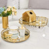 Round Mirror Tray