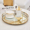 Round Mirror Tray
