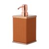 Orange Leather Bathroom Suites