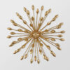 Sunflower Brass Wall Decoration