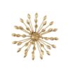 Sunflower Brass Wall Decoration