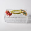 Rectangular Glass Tissue Box