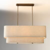 Modern Rectangle Hanging Shade Lights