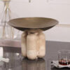 Brown Marble Fruit Plate