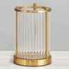 Transparent Glass Strip Vase