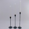 3 Sets Gold Candle Holder