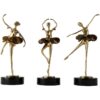 Brown Dress Dancing Girl Ornament