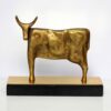 Ornement de sculpture de vache