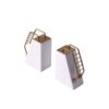 Stepped Marble Bookend