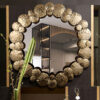 Golden Stainless Steel Mirror