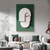 Oeuvre de sculpture en bois