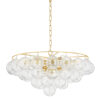 Modern Glass Bubble Ball Chandeliers