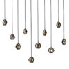 Long Crystal Ball Drop Chandeliers