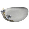 Assiette de fruits de forme triangulaire