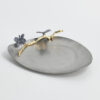 Assiette de fruits de forme triangulaire