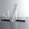 X Letter Shape Bookends Crystal
