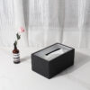 Black Stone Tissue Box