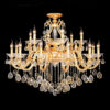 Villa Alloy Crystal Chandelier