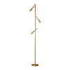 Living Room Brass Floor Lamp