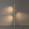 Living Room Brass Floor Lamp
