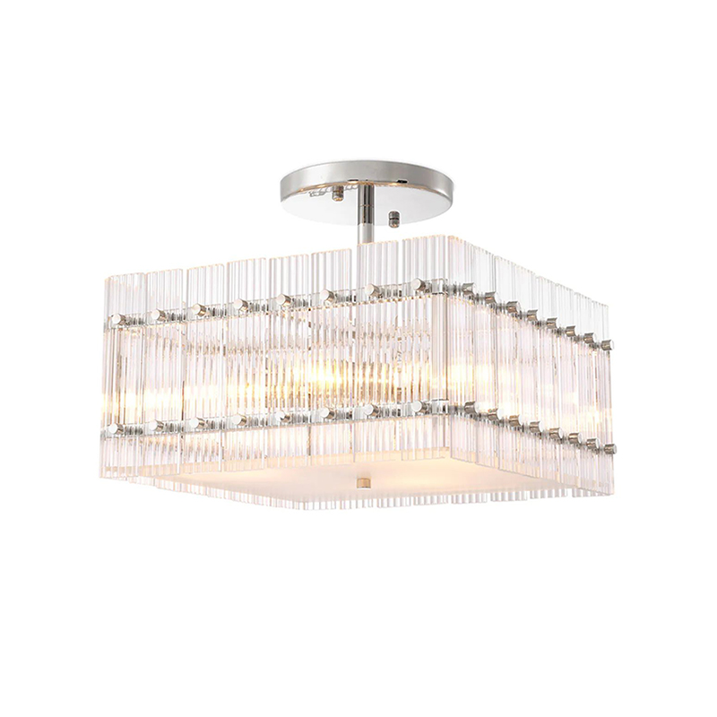 Luxury Glass Semi-Flush Mount Ceiling Light - Image 12