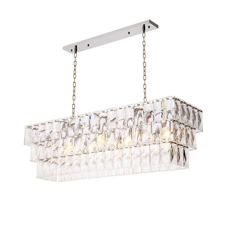 Tiered Crystal & Iron Chandelier Series - Image 18