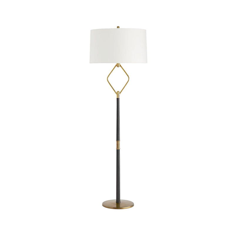 Diamond Accent Two-Tone Metal Floor Lamp - Image 4