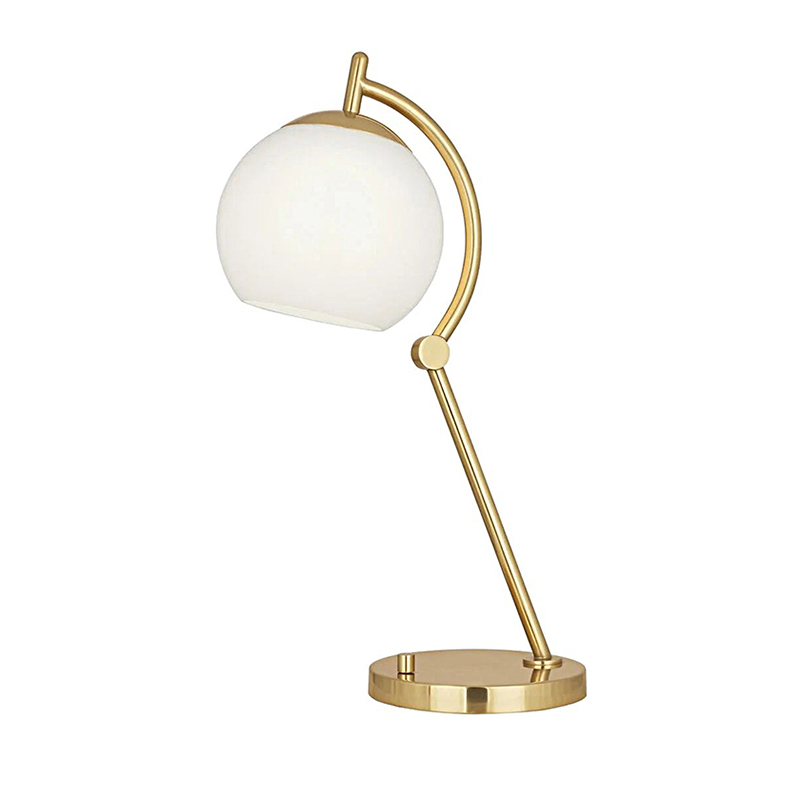 Functional Modern Iron & Glass Work Lamp For Home & Office - Image 3