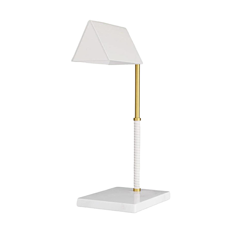 Minimalist Luxury Iron Marble Leather Task Lamp Collection For Home & Office - Image 3