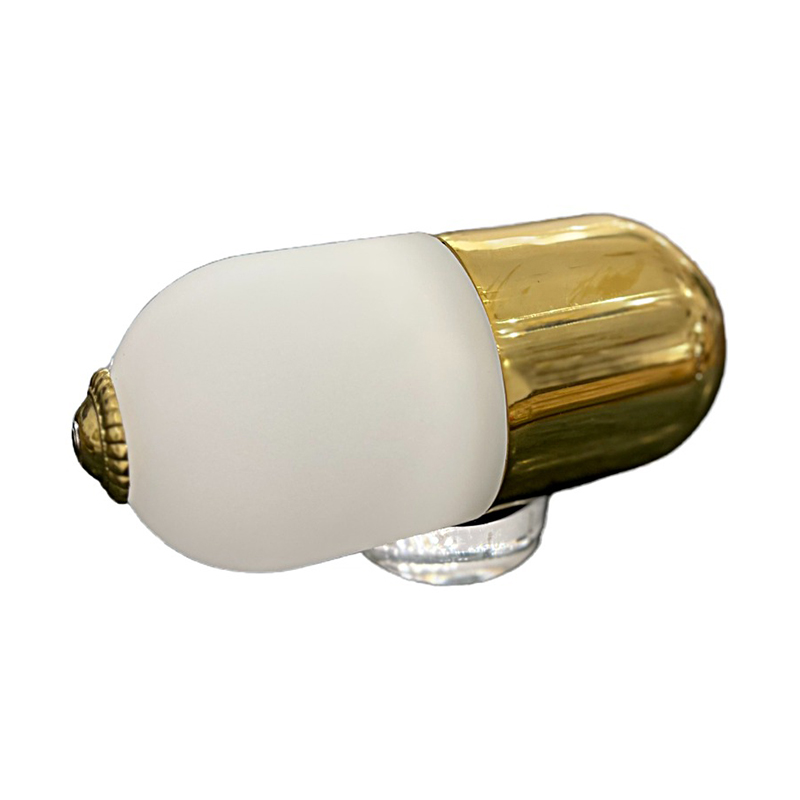 Exquisite Artisan Brass & Glass Rechargeable Table Lamp Collection (6 Designs) - Image 6