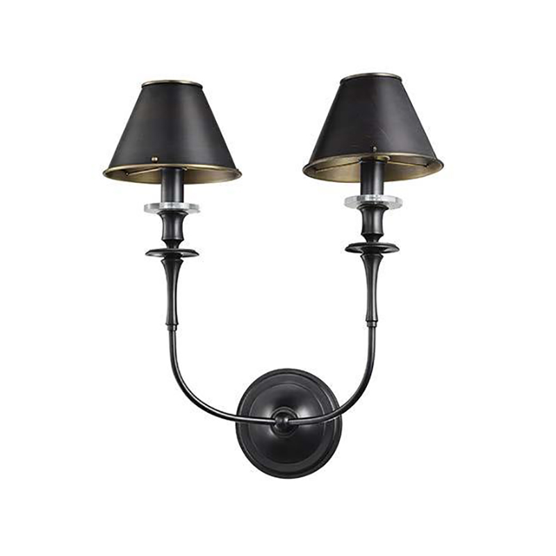 Classic Brass Bell-Shade Wall Sconce (Single Head Antique Brass / Double Head Bronze Options) - Image 7