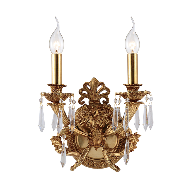 French Lost-Wax Casting Baroque Wall Sconce - Image 3
