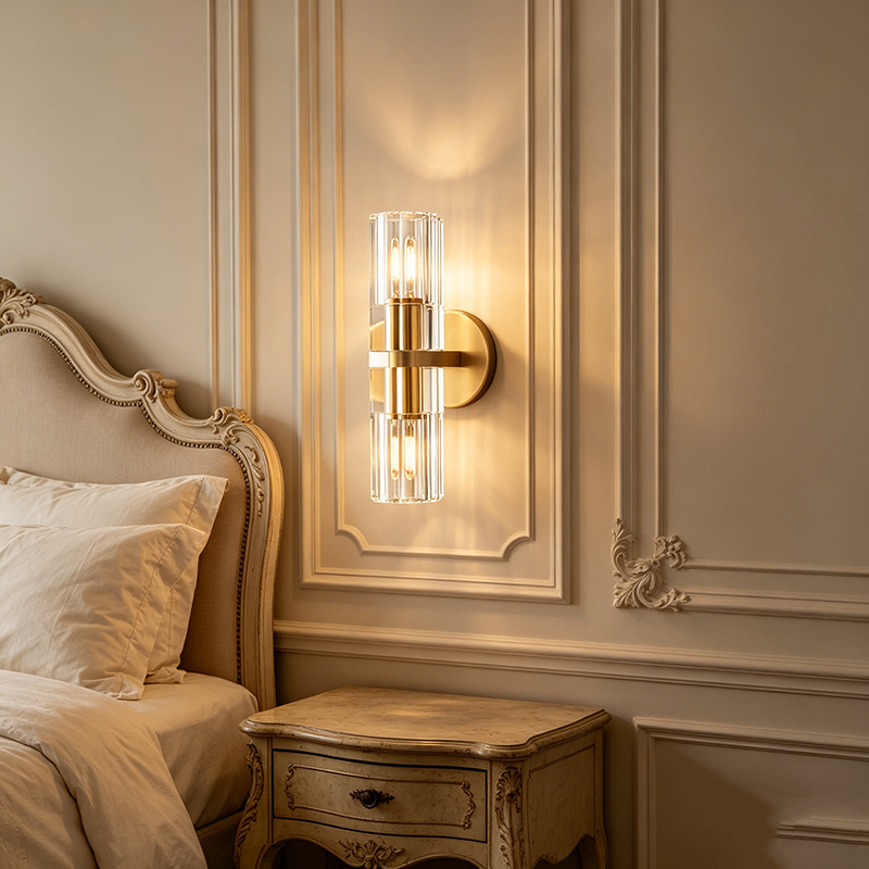 Statement Geometric Double-Layer Wall Fixture