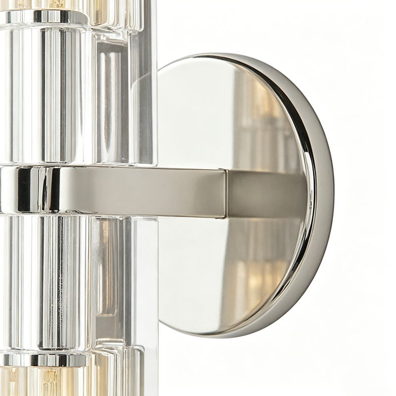 Statement Geometric Double-Layer Wall Fixture - Image 8