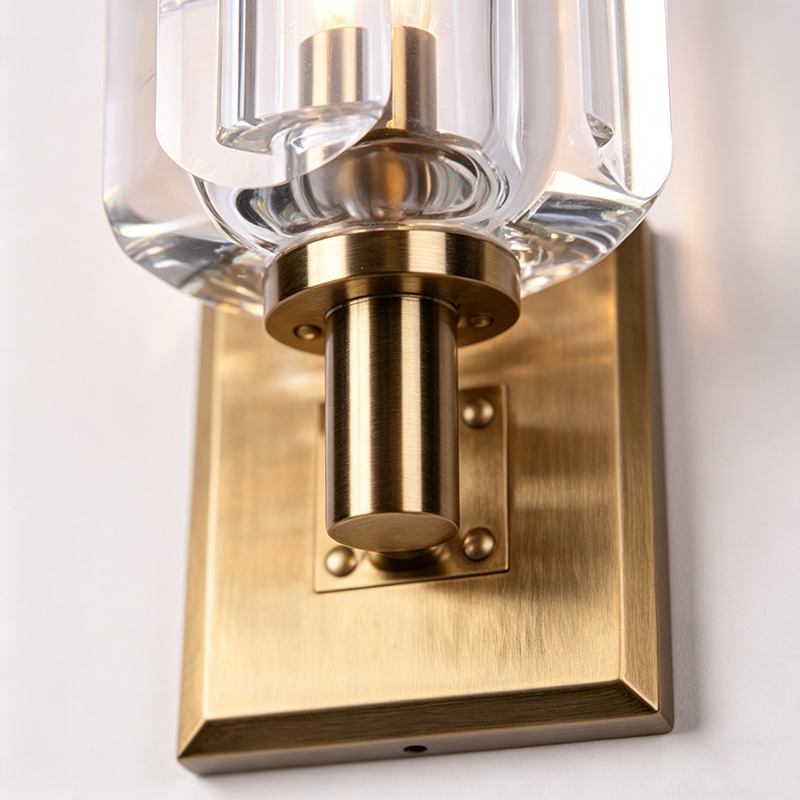 Luxury Multi-Finish Crystal Globe Wall Lamp - Image 3