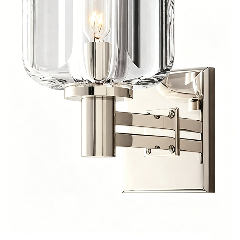 Luxury Multi-Finish Crystal Globe Wall Lamp - Image 9
