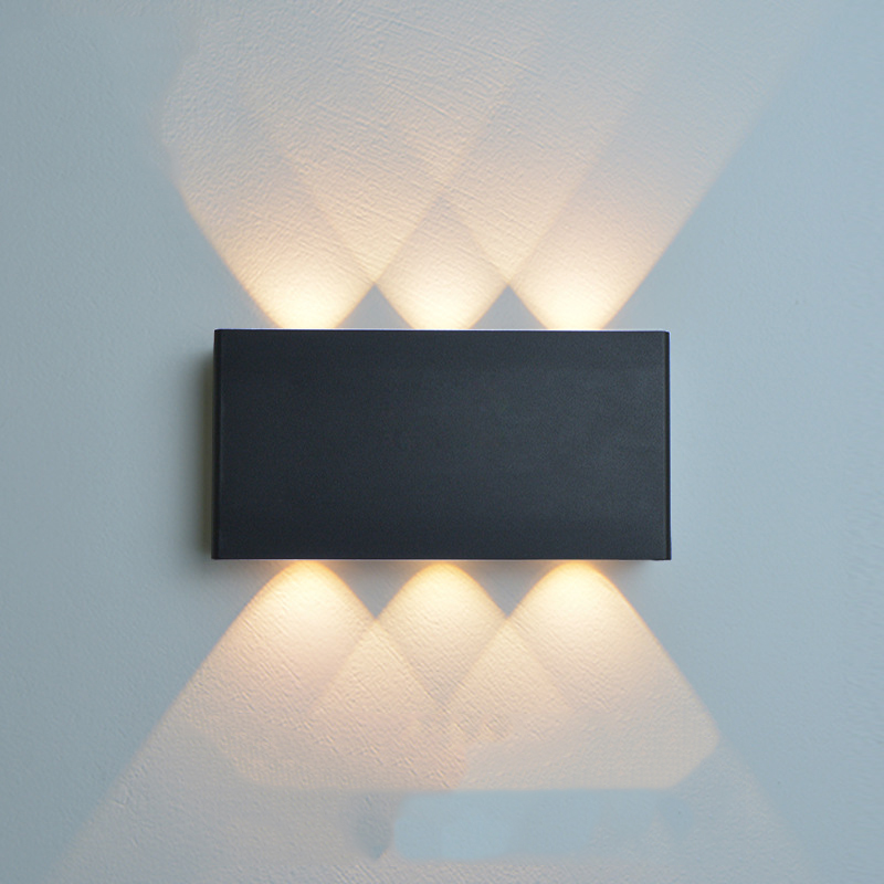 Minimalist Rectangular ABS Rechargeable Wall Lamp, Modern Motion Sensor LED Sconce - Image 4