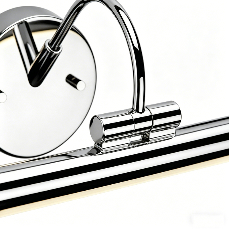 Sleek Modern Iron & Plastic Adjustable Picture & Mirror Wall Light Set - Image 3