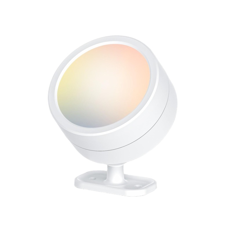 Rotatable Multicolor PC Rechargeable Wall Lamp, Tunable Dimmable LED Sconce - Image 2
